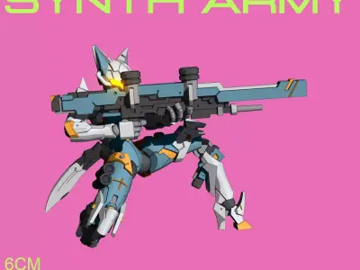 SA-24 Sekhmet 3D print model