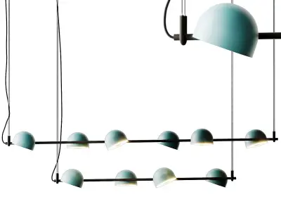 BOWEE LINEAR PENDANT from Werner Aisslinger 3D model