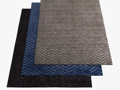 Restoration Hardware Rugs 101 3D model