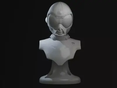 RA-7 Star Wars Protocol Droid 3D print 3D print model