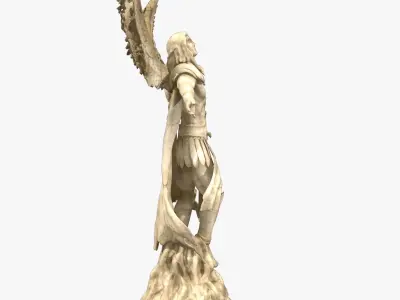 Angel Statue 3D model