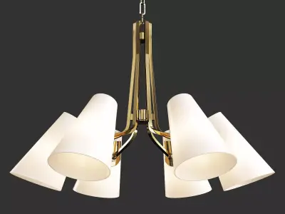PATTEN CHANDELIER Low-poly 3D model