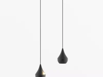 Modern nordic Pear light  -  V-Ray Free 3D model