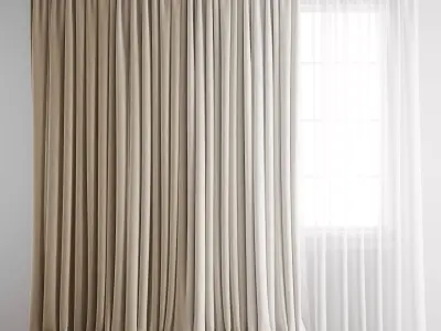 Curtain 242 3D model