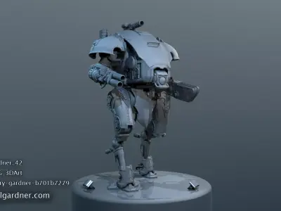 Titan Robot 3D model