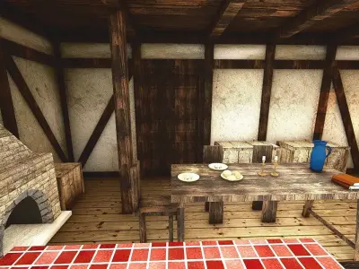 eren yeager house 3D model