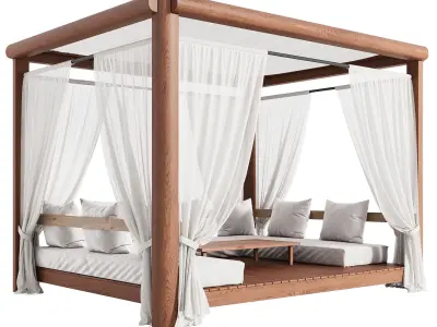 Garden Lounge Structure 03 3D model