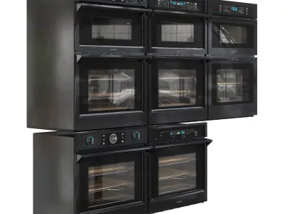 Samsung MicrowaveOven S02 3D model