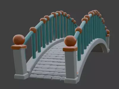 Bridge 3D Model 3D model
