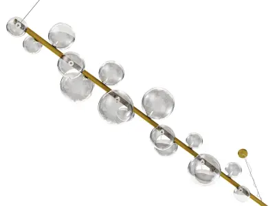 roche bobois fleur de coton suspension 3D model