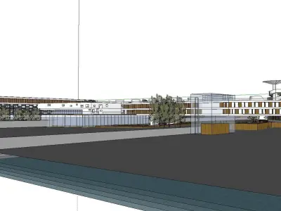 vacation spot-Resort-Fashion Leisure Hotel-0229 3D model