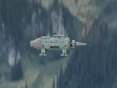 Dock-Runner Micro Cargo Pod 3D print model