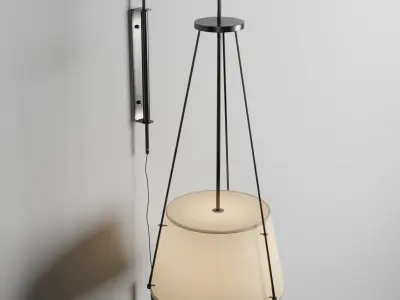 GWENWOOD WALL Low-poly 3D model