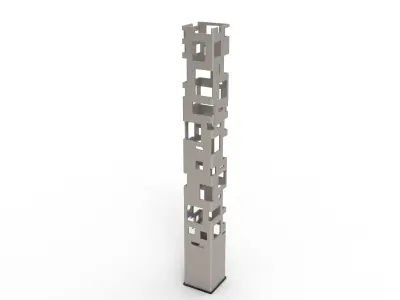 Floor lamp 3D model 133
