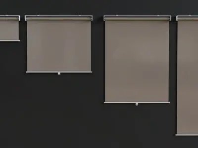 Rolling Shade 3D model