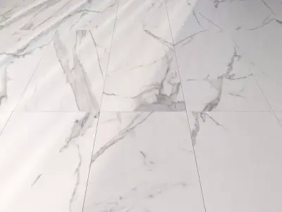 Marble Floor Afyon White Set 1 Texture