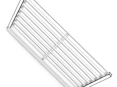 Wooden Fence 3D model