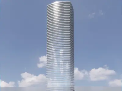 Parametric Building 1d12 3D model
