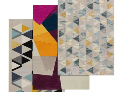 Rug Set 696 3D model