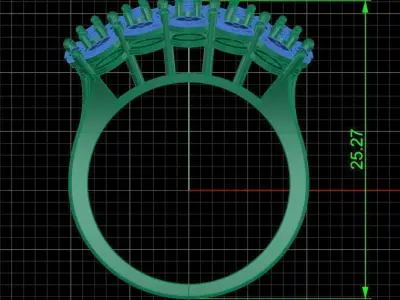 jewelry ring 171 3D print model