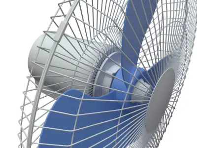 Floor Standing Fan 3D model