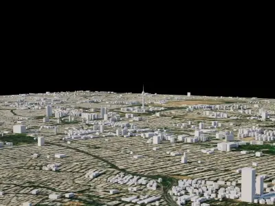 Tehran - Iran 3D model