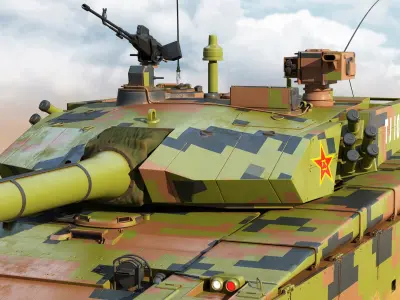  ZTZ Type 99 Chinese Tank 