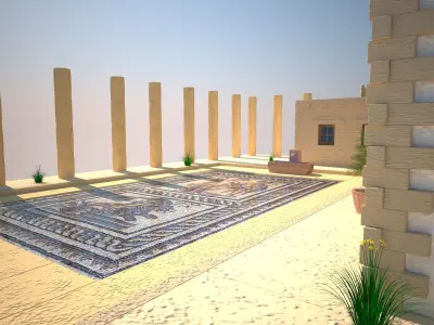 Antique House 3D model