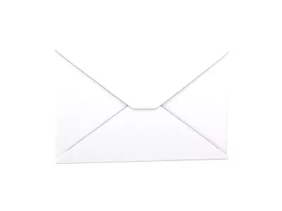 Mail Icon v1 002 Low-poly 3D model