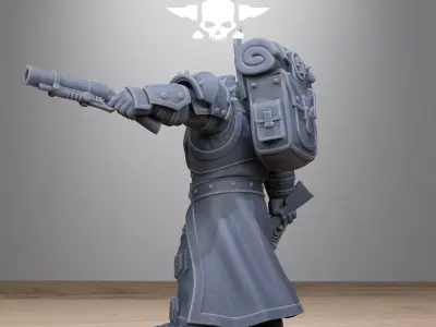 Corrupted Guard Destructor  3D print model