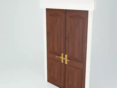 Double Doors 3D model