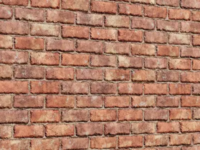 8K PBR Brick Wall Texture With Seamless High Quality Vol 1 Texture