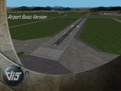 High detail airport - basic version 3D model