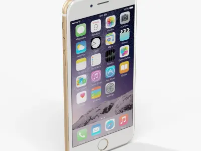 Apple iPhone 6 Low-poly 3D model