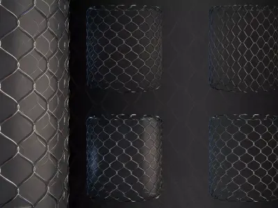 Chain Fence - Vol 03 - SBsar - Maps Texture