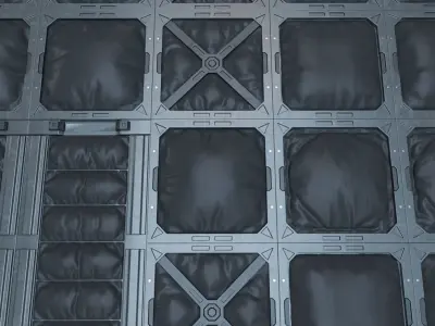 Sci-Fi Panels Collection 3D model