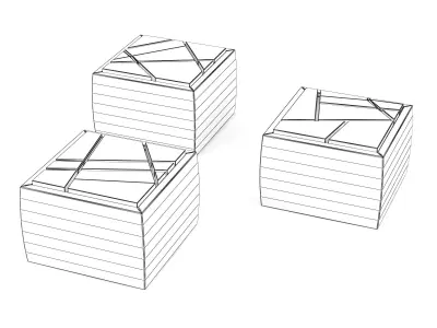 Urban Furniture 3D model purchase
