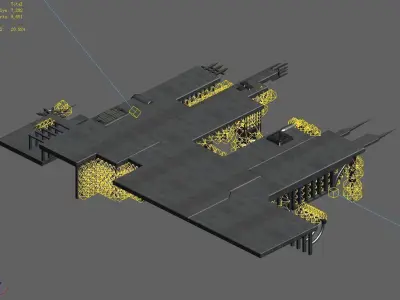 Future City - Universe City 03 3D model