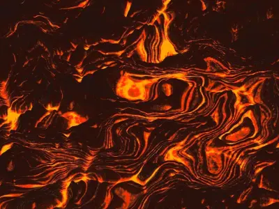 Lava Area 3D model