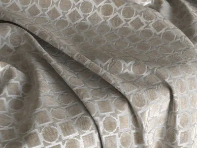 Fabric Osborne and Little Toto Ivory 4k Texture