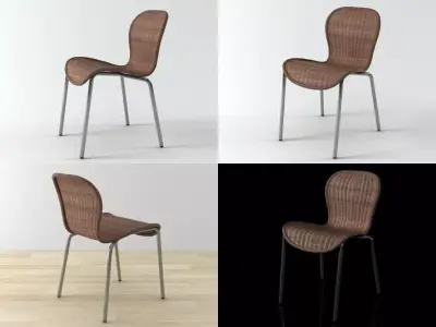 Net chair 3D model