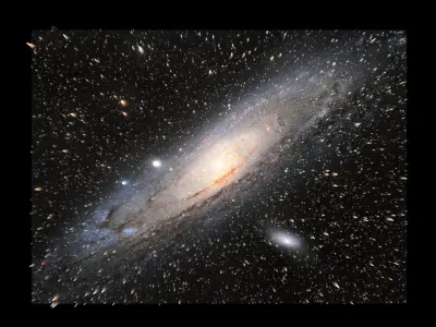 Andromeda Galaxy 3D model