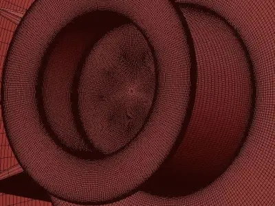 Loft floor lamp 3D model