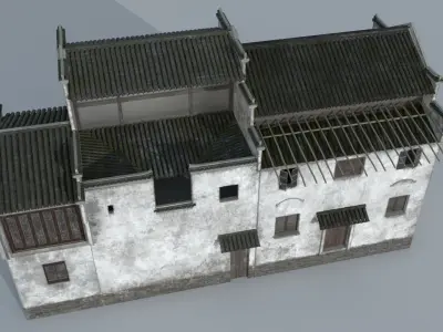 Ancient House 3D model