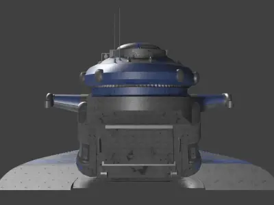 Armoured Assault Tank AAT 3D model