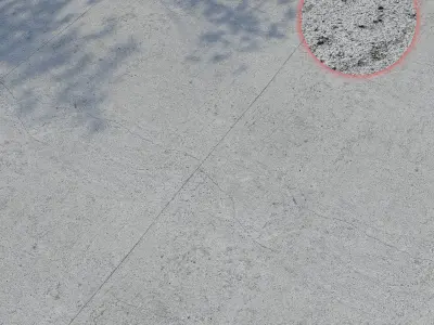 Ultra realistic Concrete floor Hq 3D model