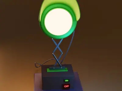Concept Lamp 3D print model