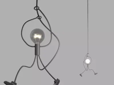 Light Little Iron Man Free 3D model