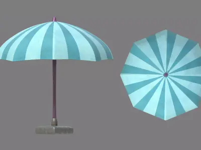 sun umbrella 3D model