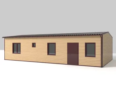 Private House  complete project for assembly 3D model